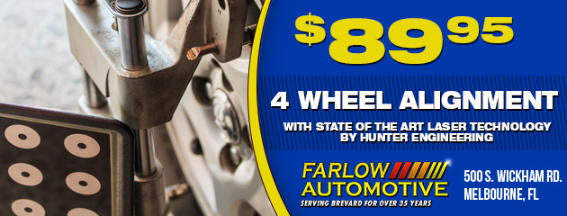 Four Wheel Alignment Special